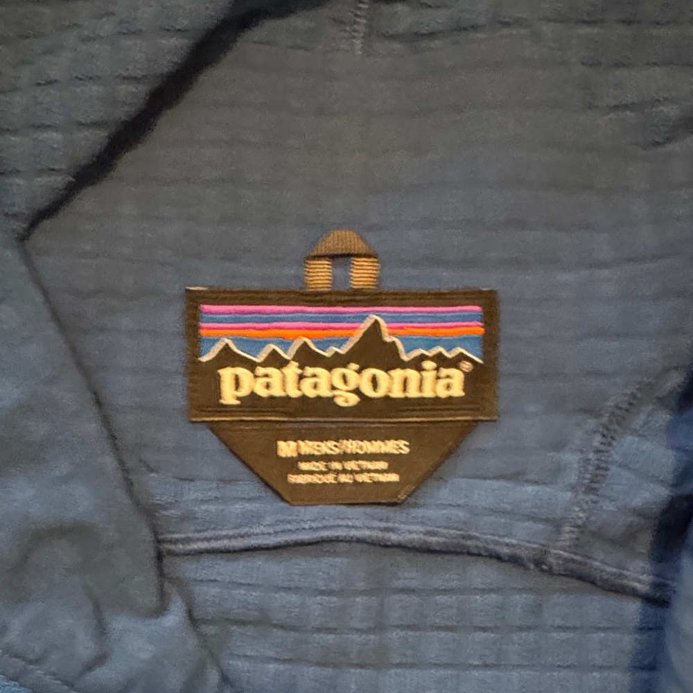 Patagonia Blue Performance Hooded Jacket - Picture 2 of 4